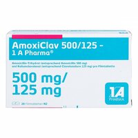 AmoxiClav 500/125-1A Pharma, 20 Stk., 1 A Pharma GmbH