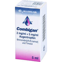 Combigan Augentropfen, 5 ml, Abbvie Deutschland GmbH & Co. KG