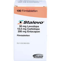 Stalevo 50mg/12.5mg/200mg Filmtabletten B, 100 st, Docpharm GmbH