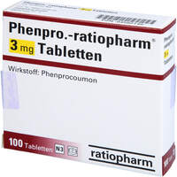 Phenpro.-ratiopharm 3mg Tabletten, 100 st, ratiopharm GmbH