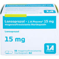 Lansoprazol-1A Pharma 15mg magensaftres.Hartkaps., 56 st, 1 A Pharma GmbH