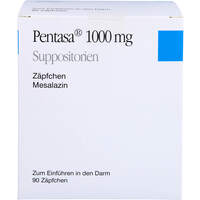 Pentasa 1000mg Suppositorien, 90 Stk., Axicorp Pharma B.V.