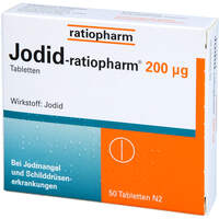 Jodid-ratiopharm 200 ug, 50 Stk., ratiopharm GmbH