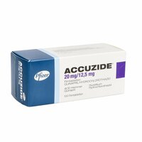 ACCUZIDE 20mg/12.5mg, 100 st, Pfizer Pharma GmbH