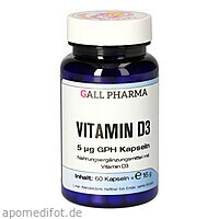 Vitamin D3 5ug GPH Kapseln, 60 st, Hecht-Pharma GmbH