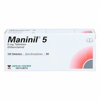 MANINIL 5 BLISTER, 120 st, Berlin-Chemie AG