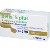Delix 5mg plus Tabletten, 100 st, Sanofi-Aventis Deutschland GmbH