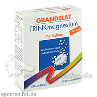 TRINK MAGNESIUM m.Kalium Grandel Brausetabletten, 30 st, Dr. Grandel GmbH