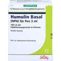 Humulin Basal (NPH) f&uuml;r Pen 3ml, 10x3 ml, Eurimpharm Arzneimittel GmbH