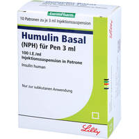Humulin Basal (NPH) f&uuml;r Pen 3ml, 10x3 ml, Eurimpharm Arzneimittel GmbH
