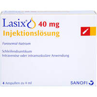 Lasix 40mg Injektionslösung, 4x4 ml, Sanofi-Aventis Deutschland GmbH