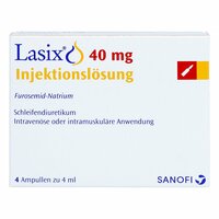 Lasix 40mg Injektionslösung, 4x4 ml, Sanofi-Aventis Deutschland GmbH