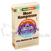 Wecontherm Moor Kompresse Rücken, 1 Stück, Weber Consult