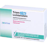 TRIAM 40 LICHTENSTEIN Kristallsuspension, 1x1 ml, Zentiva Pharma GmbH