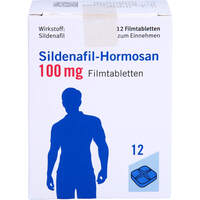 Sildenafil-Hormosan 100mg Filmtabletten, 12 st, Hormosan Pharma GmbH