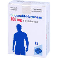 Sildenafil-Hormosan 100mg Filmtabletten, 12 st, Hormosan Pharma GmbH