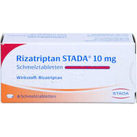 Rizatriptan STADA 10mg Schmelztabletten, 6 Stk., STADAPHARM GmbH