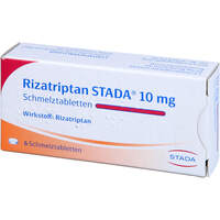 Rizatriptan STADA 10mg Schmelztabletten, 6 Stk., STADAPHARM GmbH