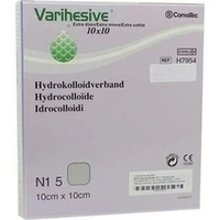 VARIHESIVE extra dünn HKV hydroaktiv 10x10cm, 5 Stück, Bios Medical Services GmbH