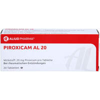 PIROXICAM AL 20, 20 st, Aliud Pharma GmbH