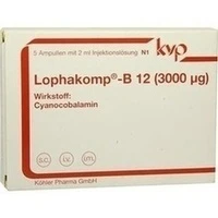 Lophakomp B12-3000mcg, 5 × 2 Milliliter, Köhler Pharma GmbH