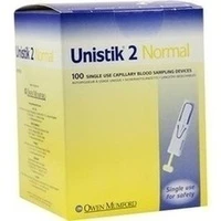 UNISTIK 2 2,4 mm Eindr.Tiefe Stechhilfe, 100 Stück, OWEN MUMFORD GmbH