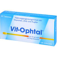 Vit-Ophtal mit 10mg Lutein, 30 Stk., Dr. Winzer Pharma GmbH