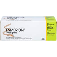 Esmeron 10mg/ml Injektionslösung, 10x5 ml, Grünenthal GmbH