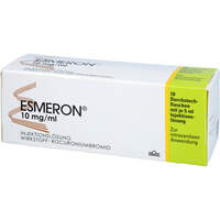 Esmeron 10mg/ml Injektionslösung, 10x5 ml, Grünenthal GmbH