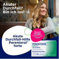PERENTEROL FORTE 250mg, 20 st, Medice Arzneimittel P&uuml;tter GmbH & Co. KG