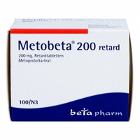 Metobeta 200 retard, 100 Stk., betapharm Arzneimittel GmbH