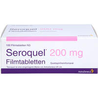Seroquel 200mg, 100 st, Docpharm GmbH