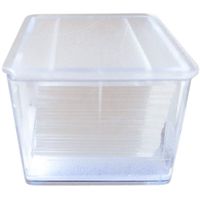 DECKGLAESER 22X22MM, 100 st, Param GmbH