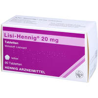 Lisi-Hennig 20mg Tabletten, 90 st, Hennig Arzneimittel GmbH & Co. KG