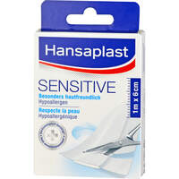 HANSAPLAST Sensitive Pflaster 6 cmx1 m, 1 st, Beiersdorf AG