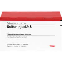 SULFUR INJEEL S Ampullen, 50 Stk., Biologische Heilmittel Heel GmbH SULFUR INJEEL S Ampullen, 50 Stk., Biologische Heilmittel Heel GmbH