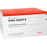 SULFUR INJEEL S Ampullen, 50 Stk., Biologische Heilmittel Heel GmbH SULFUR INJEEL S Ampullen, 50 Stk., Biologische Heilmittel Heel GmbH