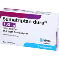 Sumatriptan dura 100mg Filmtabletten, 6 Stk., Viatris Healthcare GmbH
