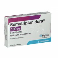 Sumatriptan dura 100mg Filmtabletten, 6 Stk., Viatris Healthcare GmbH