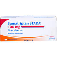 Sumatriptan STADA 100mg Filmtabletten, 3 st, STADAPHARM GmbH