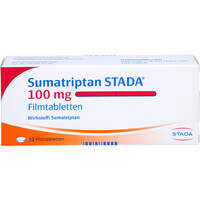 Sumatriptan STADA 100mg Filmtabletten, 12 Stk., STADAPHARM GmbH