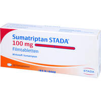 Sumatriptan STADA 100mg Filmtabletten, 12 Stk., STADAPHARM GmbH