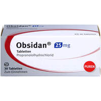 OBSIDAN 25MG, 30 st, PUREN Pharma GmbH & Co. KG