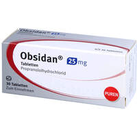 OBSIDAN 25MG, 30 st, PUREN Pharma GmbH & Co. KG