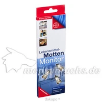 BAYER Garten Lebensmittelmott.Monitor Blattanex, 4 Stück, Bayer CropScience Deutschland GmbH Environmental Science