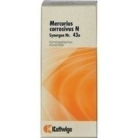 SYNERGON KOMPLEX 43a Mercurius corrosivus N Tropf., 20 ml, Kattwiga Arzneimittel GmbH