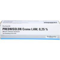PREDNISOLON CREME LAW, 50 g, Abanta Pharma GmbH