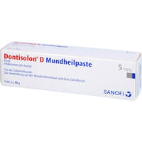 DONTISOLON D MUNDHEILPASTE, 15 g, Septodont GmbH
