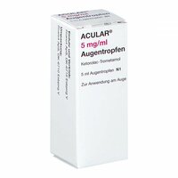 Acular 5mg/ml Augentropfen, 5 ml, 2care4 Aps