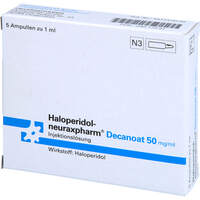 Haloperidol-neuraxpharm Decanoat 50mg/ml, 5x1 ml, neuraxpharm Arzneimittel GmbH